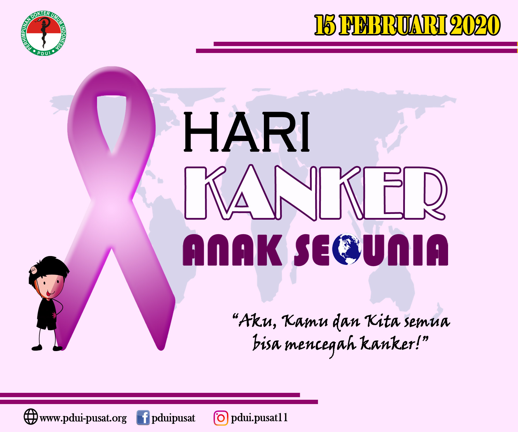 Hari Kanker Anak Sedunia 15 Februari 2020